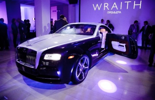 Российская премьера Rolls-RoyceWraith