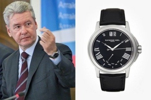 Сколько стоят часы Сергея Собянина?