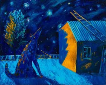 &laquo;Собака стрелочника&raquo;. X/м, 80х100, 2011