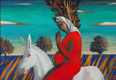 &laquo;Моление о первенстве&raquo;. X/м, 90х130, 2012