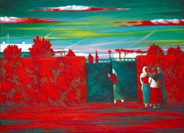 &laquo;У ворот&raquo;. X/м, 73х110, 2008