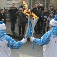 В Ноябрьске чашу с Паралимпийским огнем декорируют под шаманский костер