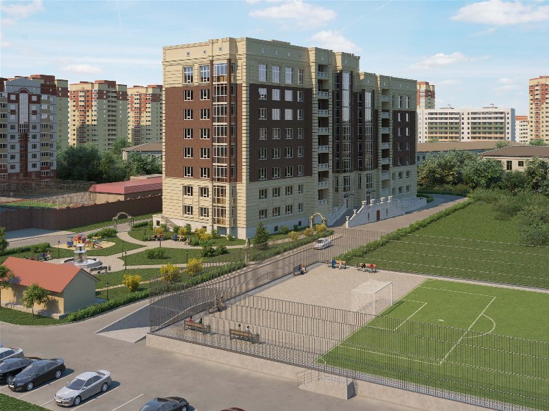 Life Plaza расположится в самом сердце Тюмени - в районе улиц Максима Горького, Фабричной и Мельничной