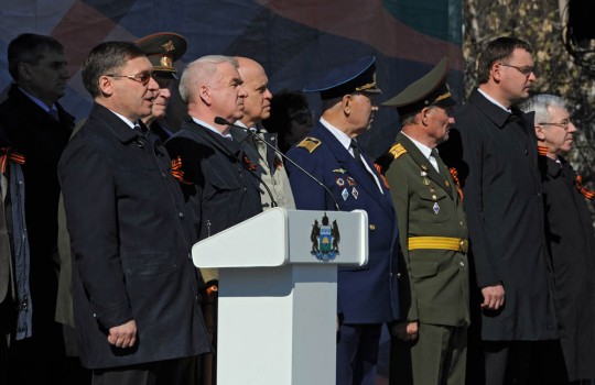  «С праздником, дорогие земляки! С Днем Победы!»
