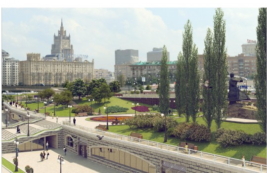 Новый комплекс в центре Москвы