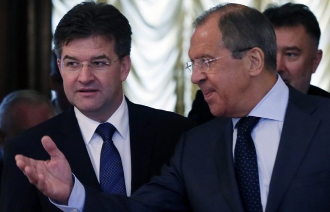 Пресс-конференция глав МИД России и Словакии