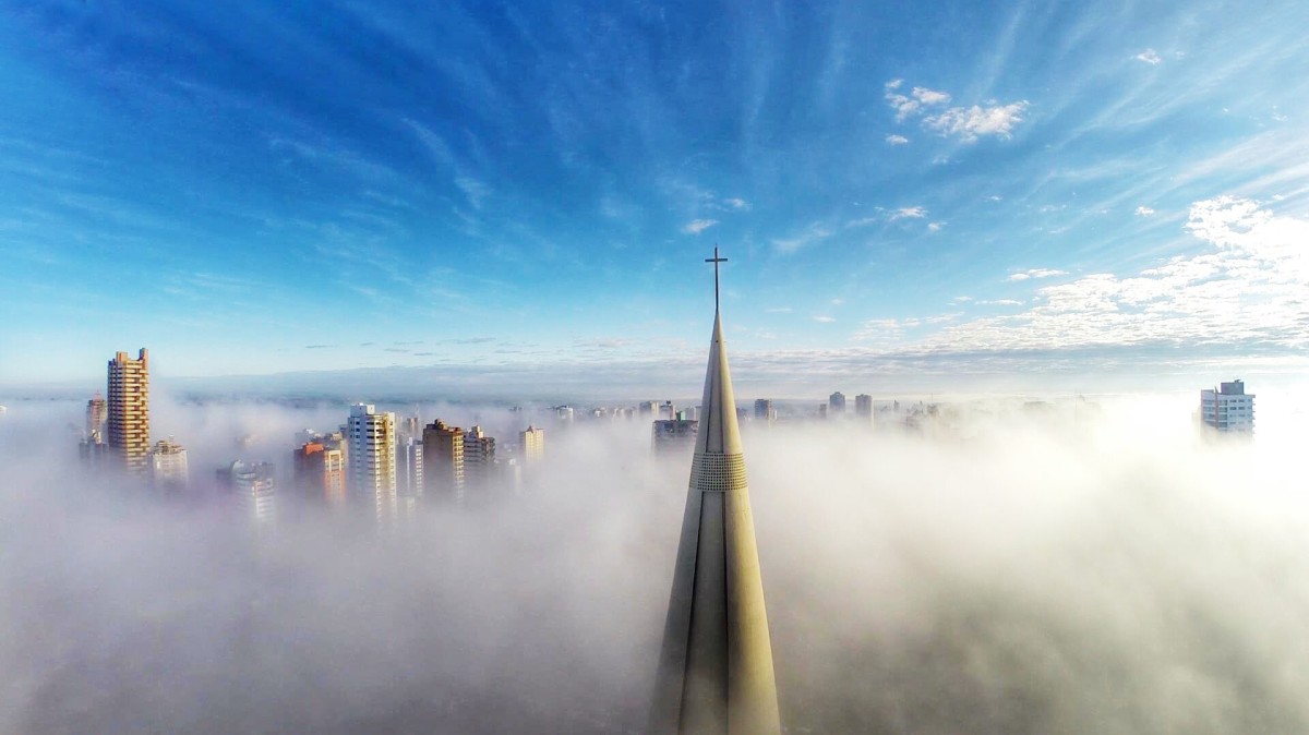 Above the mist