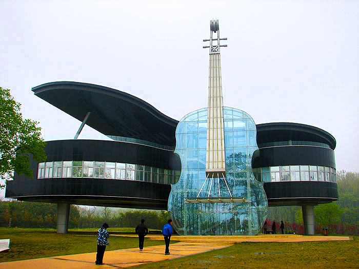 Piano-Shaped-Building-Huainan-China
