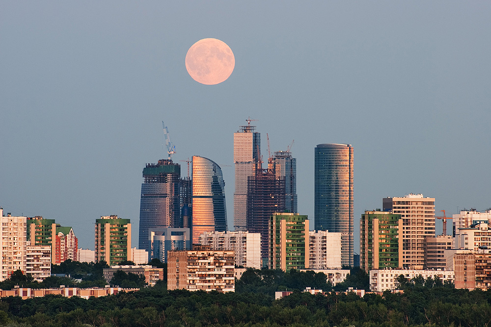 Moscow City - Augest 2009