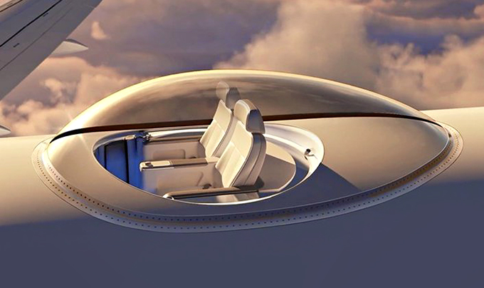 Авиалайнеры получат «небесную палубу» Авиалайнеры получат «небесную палубу»