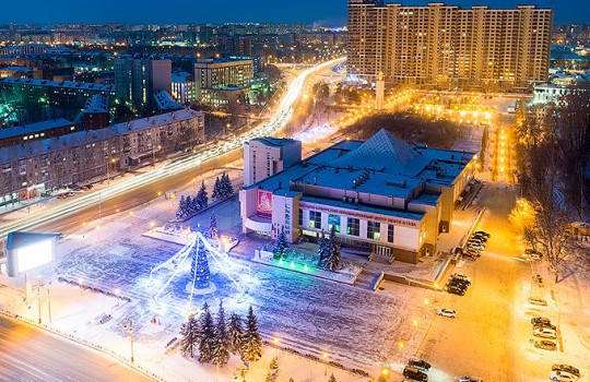 Ночь в Технопарке