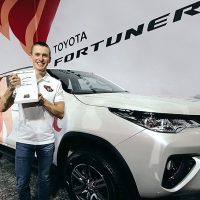 По итогам Toyota Challenge Cup новый Toyota Fortuner вручат Денису Спицову