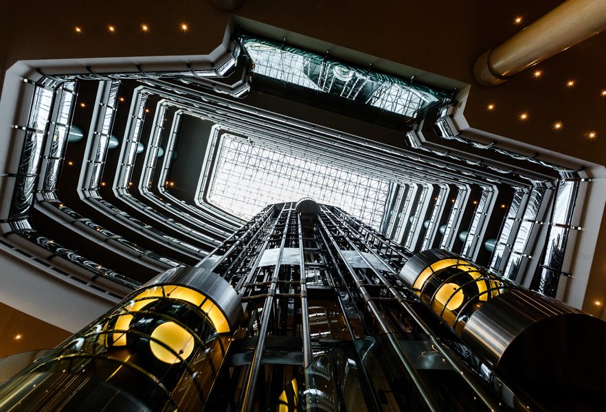 Ararat-Park-Hyatt-Moscow-Atrium-Elevators