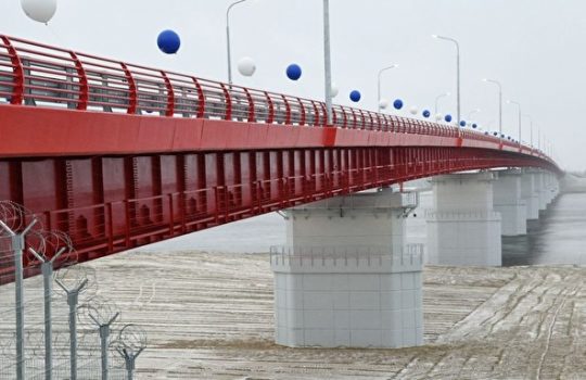 «Мостострой-11» открыл Пуровский мост на Ямале